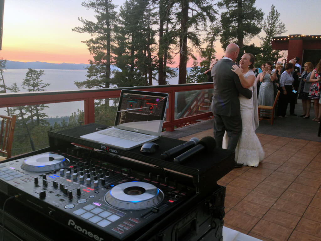 Lake Tahoe DJ Weddings